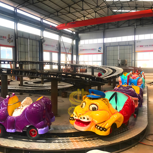 Mini Montaña Rusa Infantil para Exteriores, Atracción para Parques Temáticos y Centros <span class=keywords><strong>de</strong></span> Entretenimiento Familiar, Capacidad para 20 Personas, 1.8m/s - Product Image 2