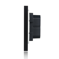 Commutateur KNX intelligent en verre de contrôle central de mur de panneau de contrôle de température d'écran tactile d'hôtel
