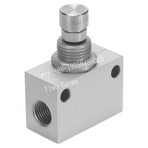 Festos GR-QS-4 193967片道流量制御バルブ4mmプッシュインインターフェース10bar耐圧フロー制御バルブ - Product Image 5