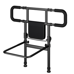 Clearance Soft Comfortable Abs <b>Side</b> Rail For Hospital Bed <b>White</b> For Easy Caregiving - Product Image 1