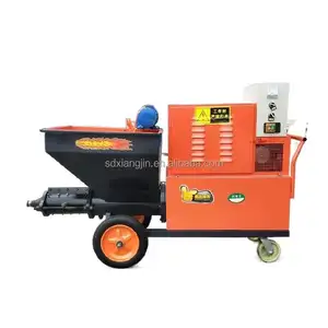 511 vữa phun máy 7.5KW xi măng vữa nhanh chóng phun máy xây dựng dự án sử dụng