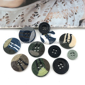 Biểu Tượng Tùy Chỉnh 30Mm Nút Màu Đen Lớn Nhựa Nút Cho Tự Làm May May Thủ Công May Áo Khoác Quần Áo - Product Image 6