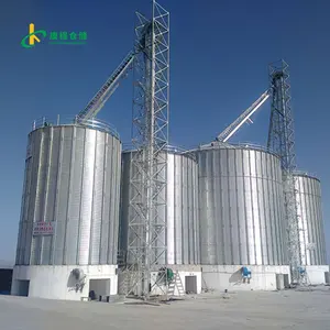 Poultry Feed Storage Silo Corn Insulation Silo 1000 Tons Warehouse Steel Silo