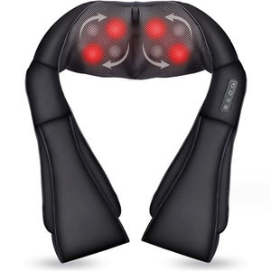 Meistverkaufter Ein-Klick-Start Elektrischer Shiatsu-Knetmassage-Schal Therapie Rücken-Nacken-Massagegerät und Schulter-Nacken-Massagegerät - Product Image 1
