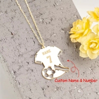 Collar con Colgante de Acero Inoxidable con Diseño de Balón de Fútbol, Certificado por la CE, Regalo para Novio, Deportivo