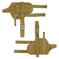 Holster universel pour pistolet à jambe réglable pour gaucher et droitier, sac tactique pour cuisses, harnais pour jambes