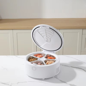 Tự động mèo <span class=keywords><strong>Feeder</strong></span> ướt thực phẩm Dispenser không dây hẹn giờ Pet <span class=keywords><strong>Feeder</strong></span> với Ice Pack lạnh tự động không dây hộp đóng gói - Product Image 3