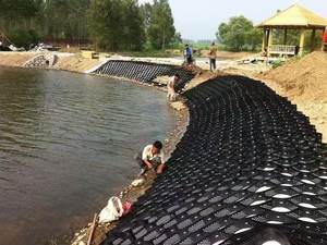 Géocellules alvéolaires en PEHD de 50 mm, 75 mm, 120 mm, 150 mm de hauteur – Grille de gazon pour allées et renforcement de fond de chaussée routier - Product Image 5