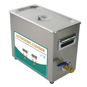 Small Digital Ultrasonic Cleaners 6.5L Ultrasonic Jewelry Cleaner Machine Goldsmith Tools Watch Ultrasonic Cleaning Machine