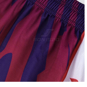Uniforme de basket-ball personnalisable pour hommes, 100% polyester, séchage rapide, respirant, vêtements de sport avec option taille plus, impression personnalisée de l'équipe - Product Image 6