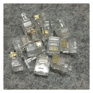 Conector Telefónico Rj11 6P6C, Enchufe de Cable de Voz de 6 Núcleos, Piezas de Telecomunicaciones - Product Image 3