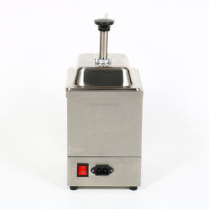 New Silver Stainless Steel Nacho Cheese <b>Dispenser</b> Electric Warmer <b>Pump</b> - Product Image 3