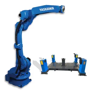 Yaskawa 6 Axis Robot Arm Welding Robot MOTOMAN GP25 With CNGBS Positioner For Factory As Laser Welding Machine