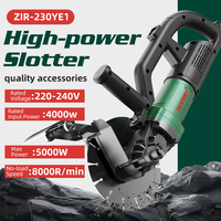 Machine à rainurer murale électrique 220V 4000W AC sans balais avec moteur brushless
