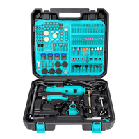 Mini-meuleuse rotative à vitesse réglable 350PC, outils de meulage multifonctions 130W, machine à graver les bijoux 12V