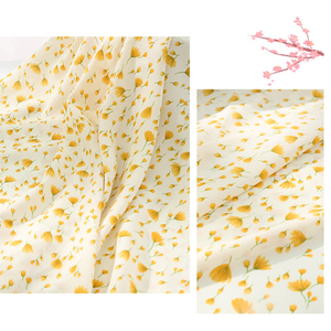Robe saree d'été à impression florale numérique personnalisée pour femmes <span class=keywords><strong>tissu</strong></span> en mousseline de polyester drapé doux et léger <span class=keywords><strong>au</strong></span> mètre - Product Image 2