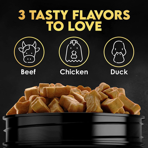 Friandises Tendres <span class=keywords><strong>pour</strong></span> Chiens de Compagnie : Complément de Soin <span class=keywords><strong>pour</strong></span> la Définition Musculaire, Renforcement et Prise de Poids – Collagène et Oméga 3 - Product Image 2