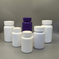 Bouteilles de pilules en plastique 10ml-300ml HDPE/PET capsule pharmaceutique bouteille de pilule médecine vitamine supplément bouteille conteneur
