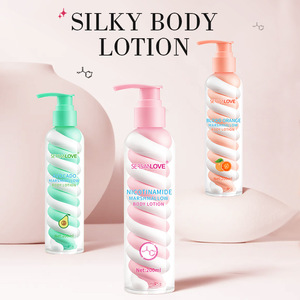 Loción Corporal de Belleza con Niacinamida y Extracto de Malvavisco, Crema Corporal Hidratante, Nutritiva, Iluminadora, Cuidado Suave para la Piel - Product Image 2