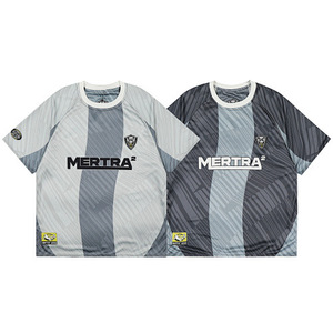 T-shirt <span class=keywords><strong>Mertes</strong></span> mimetica con stampa a lettere, a maniche corte, unisex, in puro cotone, casual, versatile, da uomo, 230g, vestibilità ampia, traspirante - Product Image 5