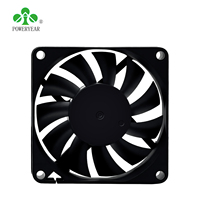 7015 haute vitesse 5v 12v 70mm DC ventilateur de refroidissement étanche à la poussière refroidisseur de processeur avec lames PBT montage sur pied libre OEM ODM pris en charge