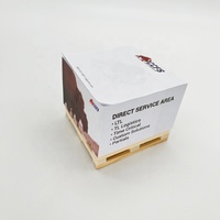 Vente chaude Cadeaux d'entreprise personnalisés, bloc-notes cube créatif de bureau Briques en papier exquises Briques en papier créatives