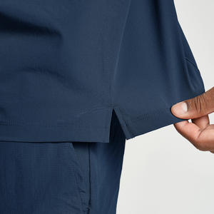 RUIQUWIN Wholesale <b>Men's</b> Sportswear Lightweight <b>Long</b> <b>Sleeve</b> T-Shirt Quick Dry Breathable Four-Way Stretch Fitness <b>Top</b> Running - Product Image 2