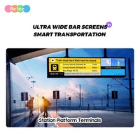 Plataforma de Transporte Inteligente, Guía Electrónica de Información, Barra Extensible Ultra Ancha para Autobús/Metro/Subway/Tube, Centro Comercial
