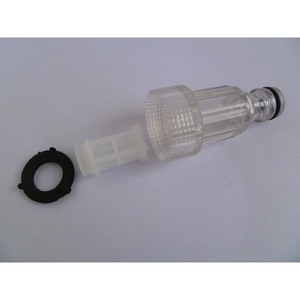 Car Washer Filter External Water Inlet Nut Assembly Universal Quick Connect Nipple Connector Engineering Plastics White - Product Image 2