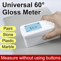 LS195 200GU PC Software Medidor de brillo 60 Glossmeter para pintura Equipo de prueba brillante Medidor de brillo de un solo ángulo para piedra