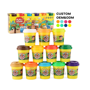 Zhorya 12 cái không khí khô đất sét Kit mô hình <span class=keywords><strong>Polymer</strong></span> Đất Sét với nhiều điêu khắc công cụ cho playdough & Slime DIY Thủ công mỹ nghệ - Product Image 1