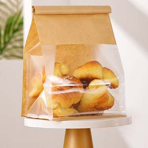 Bolsa de Papel Kraft para Panadería, Estilo Baguette Francés Clásico, Impresión Personalizada - Product Image 4