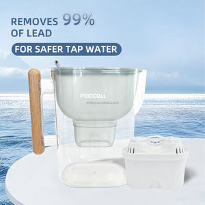 เหยือกกรองน้ำแบบแมนนวล <span class=keywords><strong>Bluetech</strong></span> เครื่องกำจัดคลอรีนแบคทีเรียในจีนพร้อมตัวบ่งชี้ - Product Image 2