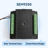 Medidor de Energía Multifunción Ydkz SEM9250 SEM7250 de Alta Precisión Clase 0.5 con Pantalla TFT a Color, 3 Fases, 5A, 0-999.9kWh, RS485 Modbus RTU
