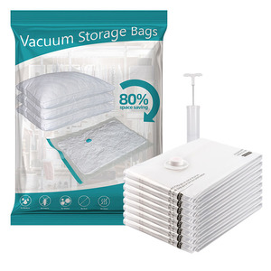 Classic Transparent Compression Type Multifunction Vacuum Storage Bags Electric Pump PA+PE Material for Home Use Storage - Product Image 1