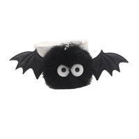 Mignon Halloween Chauve-Souris Diable En Peluche Pendentif Porte-clés pour Femmes Hommes Enfants Belle Porte-clés Sac À Dos Sac Accessoires Cadeaux pour Amis