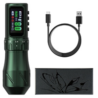 Stylo à tatouer sans fil professionnel TREX F150 2200mAh avec course réglable de 2,3 à 4,5 mm pour débutants, artistes, art corporel