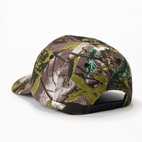Casquette de baseball camouflage personnalisée en gros pour commande OEM, motif arbre, lettres brodées en 3D, pour la chasse, la pêche, les activités de plein air, en coton, chapeau de sport