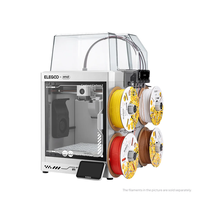 ELEGOO Emoji Centauri Carbon 2 Combo Full Auto Ramah Pemula CoreXY 500mm/s Printer 3D FDM Multi-warna Kecepatan Tinggi
