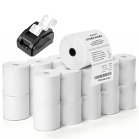 Papier adhésif permanent de haute qualité, papier thermique pour étiquettes d'expédition OEM/ODM, rouleau de papier