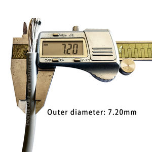 सी 10 एमवर्ग 2000/0. 08tc od7.2mm उच्च तापमान लचीला सिलिकॉन बैटरी वायर - Product Image 5