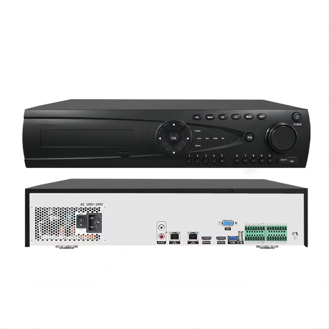 64-Channel Network Video Recorder (NVR) 8MP Professional Digital Video Recorder with 8 SATA HDD 4K IP CCTV 64Ch Poe Integration