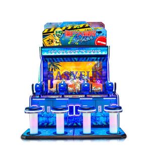 Machine de jeu vidéo d'arcade de tir au pistolet électronique, simulateur laser d'aventure zombie de 65 pouces, à monnayeur, à vendre - Product Image 2