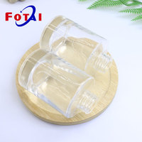 Bouteilles de diffuseur en verre rondes plates Capacité de 100ml avec pulvérisateur atomiseur 30ml 50ml 80ml 90ml 120ml 150ml 200ml Volumes Parfums