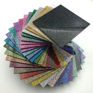 แผ่นอะคริลิคตกแต่งกระจกสีแผ่นพลาสติกสีติดผนังแบบกำหนดเองแผงอะคริลิคตัดด้วยเลเซอร์ - Product Image 2