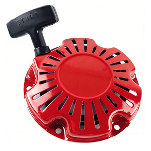 Arrancador de disco manual para Honda GX100 GXR120, pieza de repuesto de plástico rojo - Product Image 1