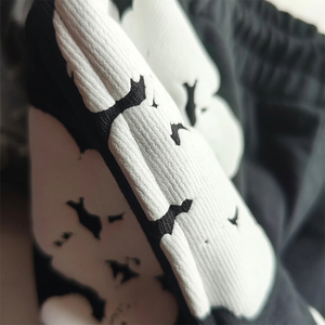 Top qualité 100% coton hommes sweats à capuche pull Streetwear survêtements Denimes poids lourd bouffée impression à capuche larmes - Product Image 1