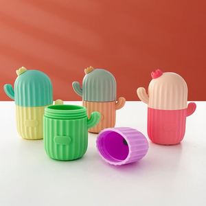 Moule à glace facial portable en silicone épaissi, design cactus, pour massage beauté et soins de la peau, directement de l'usine - Product Image 4