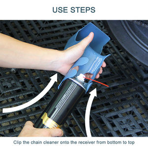 VTT vélo moto chaîne <span class=keywords><strong>nettoyage</strong></span> huile boîte de stockage résoudre les déchets huile Pollution vélo chaîne <span class=keywords><strong>nettoyage</strong></span> huile anti-éclaboussures outil de réparation - Product Image 4