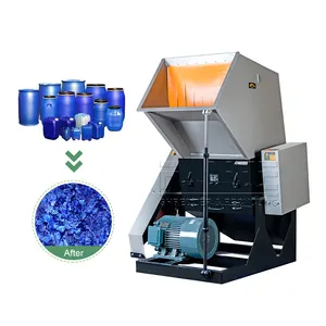 Máquina trituradora e trituradora de plástico de alta capacidade para resíduos de plástico marinho, produtos plásticos, Pvc, Ppr, Pp, Hdpe, Ldpe